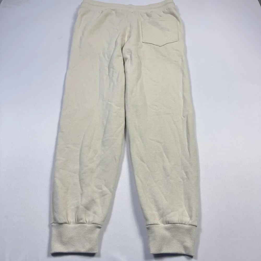 True Religion Jogger Pants Mens‎ Medium Birch Fleece Washed HS Patch Sweatpants